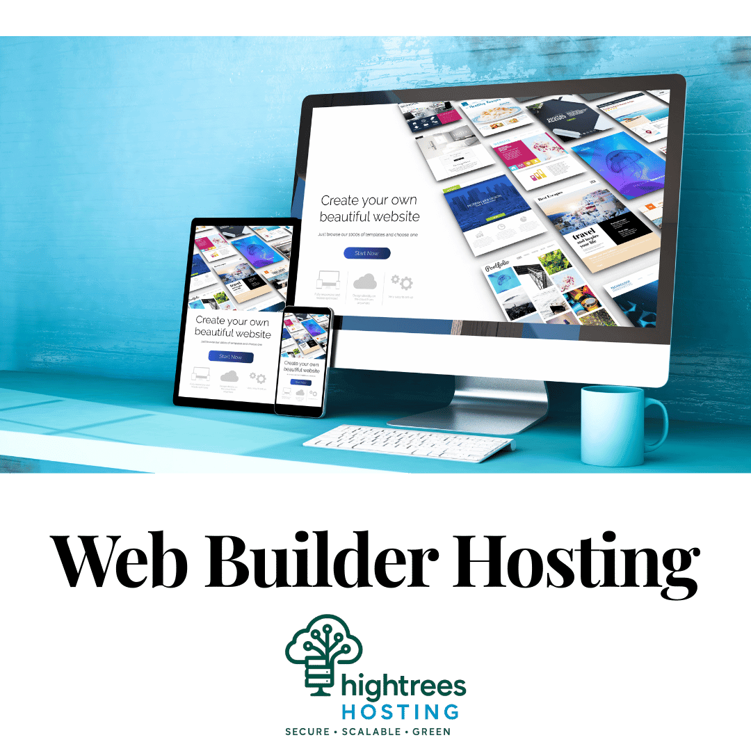 Image of websites on different screens
